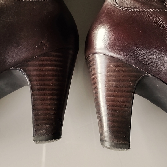 AK Anne Klein Marcoe Boots Chocolate Brown Size 9.5 - Picture 6 of 12